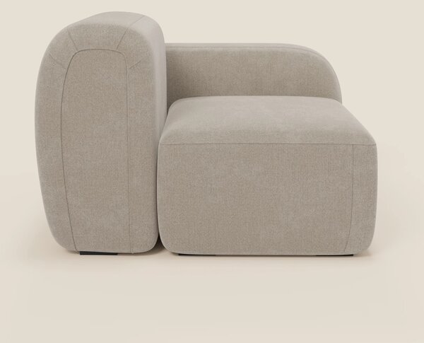 BonBon modulo terminale 105 cm sinistro o destro - tessuto smacchiabil