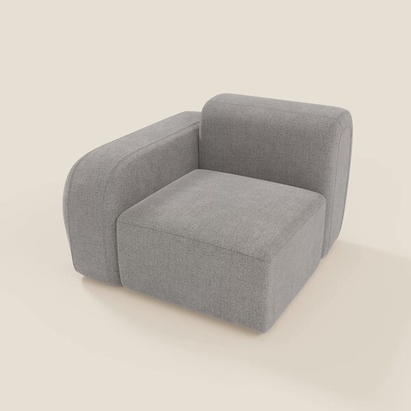 BonBon modulo terminale 105 cm sinistro o destro - tessuto smacchiabil