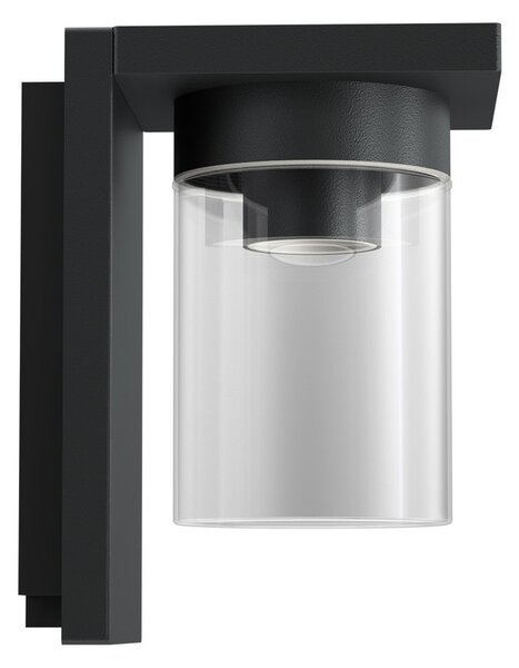 Applique Nera da Parete Base E27 IP54 - Serie RIGA