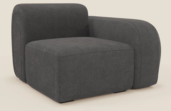 BonBon modulo terminale 105 cm sinistro o destro - tessuto smacchiabil