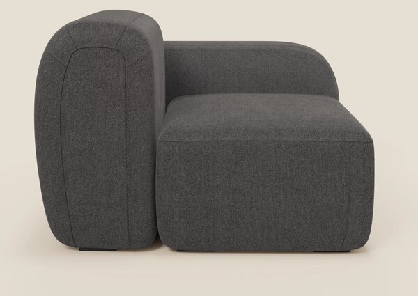 BonBon modulo terminale 105 cm sinistro o destro - tessuto smacchiabil