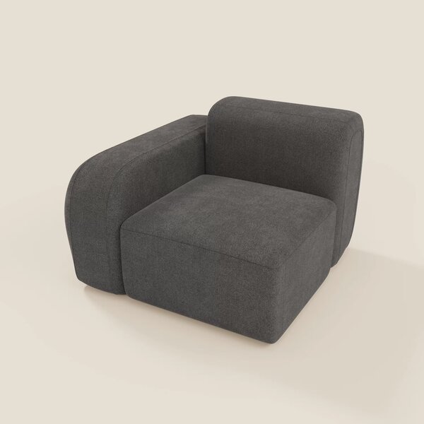 BonBon modulo terminale 105 cm sinistro o destro - tessuto smacchiabil