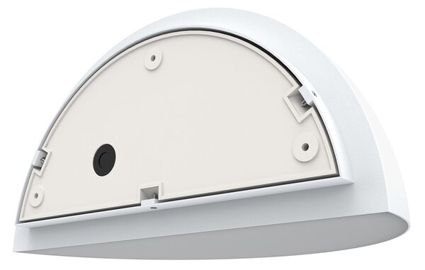 Applique Curva Monodirezionale con base E27 IP54 Bianca - Serie BRINA