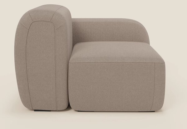 BonBon modulo terminale 105 cm sinistro o destro - tessuto smacchiabil