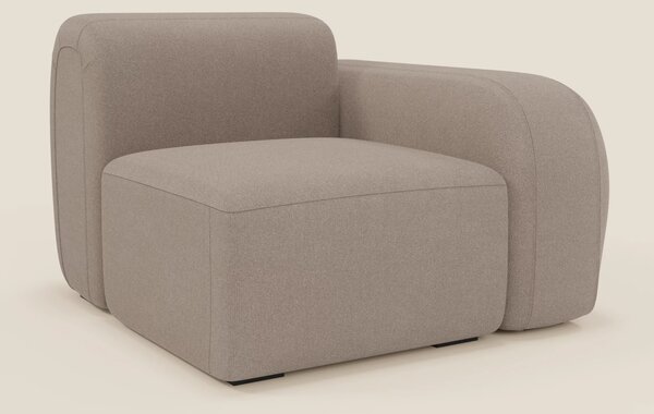 BonBon modulo terminale 105 cm sinistro o destro - tessuto smacchiabil