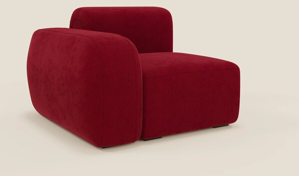 BonBon modulo terminale 105 cm sinistro o destro - tessuto smacchiabil