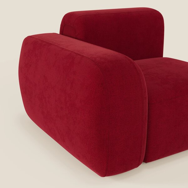 BonBon modulo terminale 105 cm sinistro o destro - tessuto smacchiabil