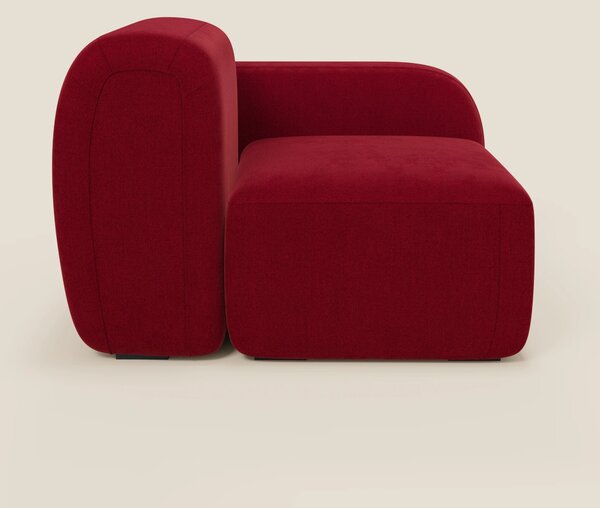 BonBon modulo terminale 105 cm sinistro o destro - tessuto smacchiabil
