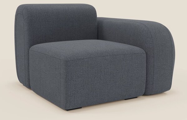 BonBon modulo terminale 105 cm sinistro o destro - tessuto smacchiabil