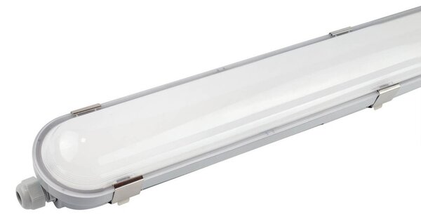 Plafoniera LED 150cm 55W IP66 CCT 8.800lm 160lm/W - con driver Osram Icutronic Colore Bianco Variabile CCT