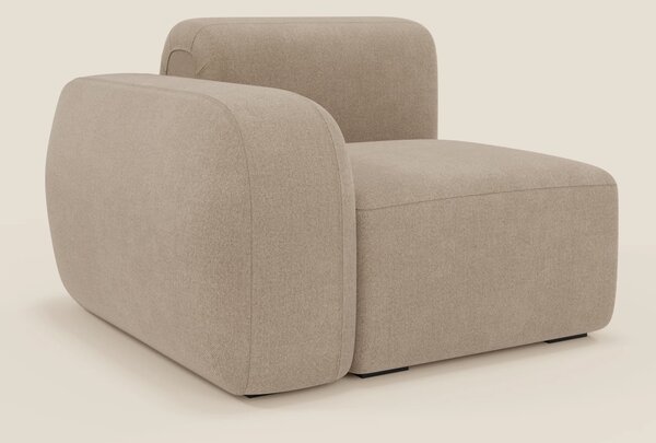 BonBon modulo terminale 105 cm sinistro o destro - tessuto smacchiabil