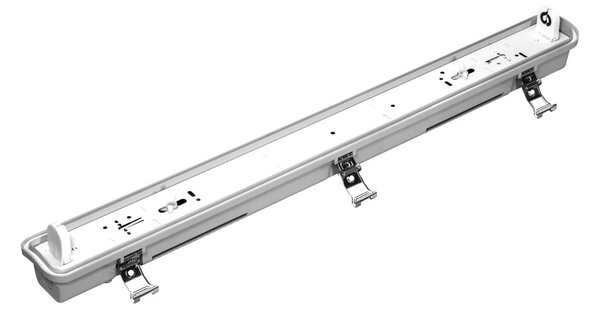 Plafoniera Stagna IP65 per Tubo LED 60cm - Unilaterale