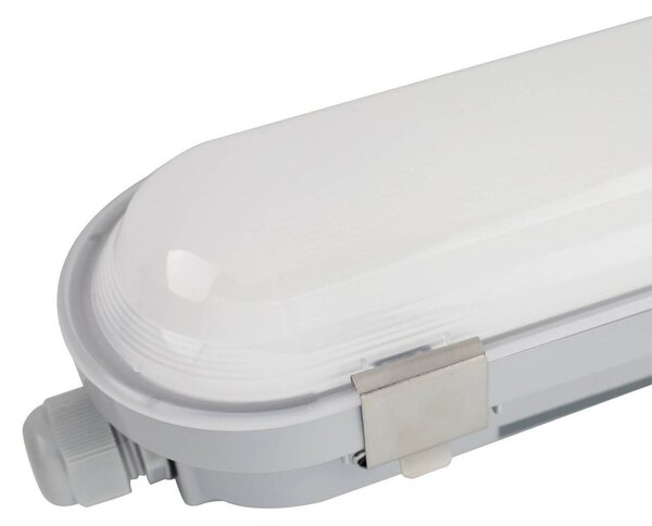 Plafoniera LED 120cm 40W IP66 CCT 6.400lm 160lm/W - con driver Osram Icutronic Colore Bianco Variabile CCT
