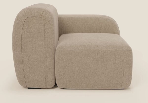 BonBon modulo terminale 105 cm sinistro o destro - tessuto smacchiabil