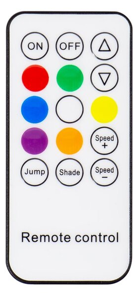 Faro proiettore LED RGB 50W IP65 con Telecomando - Bianco Colore RGB