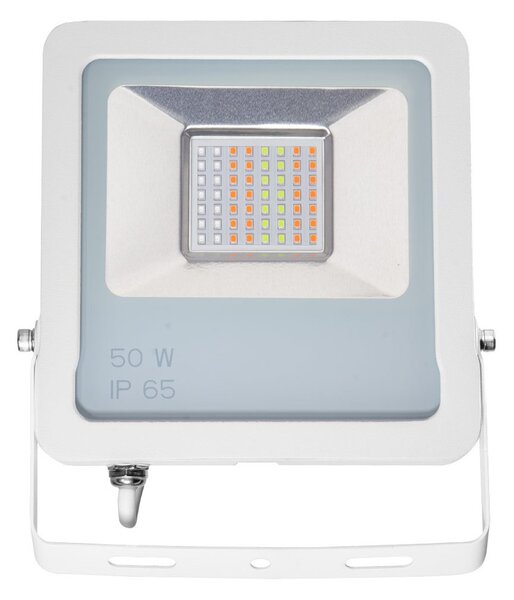 Faro proiettore LED RGB 50W IP65 con Telecomando - Bianco Colore RGB