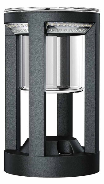 Lampada Portavaso da Tavolo Ricaricabile 2.2W IP54 CCT - Nera
