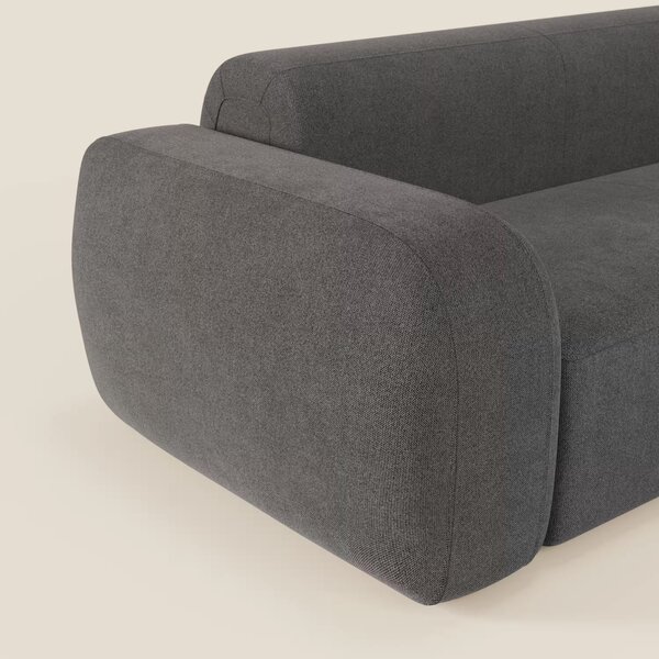 BonBon Divano modulare componibile – Composizione con pouf terminale i