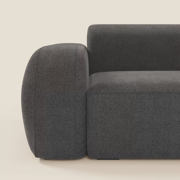 BonBon Divano modulare componibile – Composizione con pouf terminale i