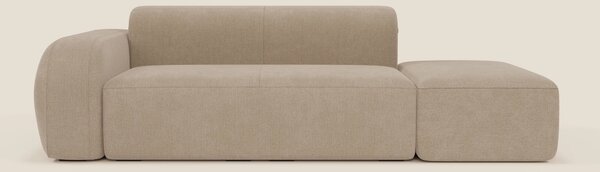 BonBon Divano modulare componibile – Composizione con pouf terminale i