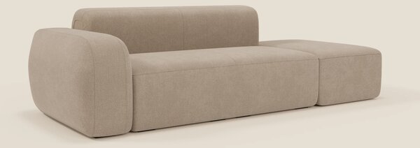BonBon Divano modulare componibile – Composizione con pouf terminale i