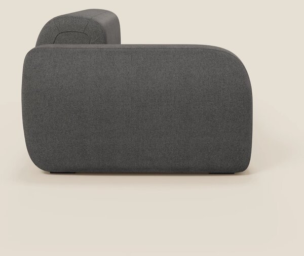 BonBon Divano modulare componibile – Composizione con pouf terminale i