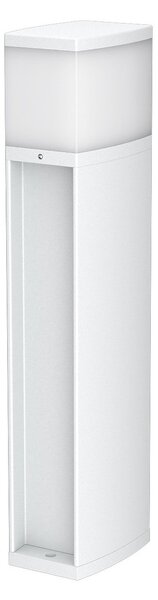 Paletto da Giardino Rettangolare Doppia Presa Corrente 40cm G9 - Bianco