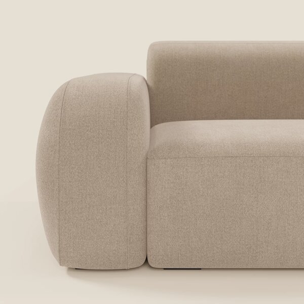 BonBon Divano modulare componibile – Composizione con pouf terminale i