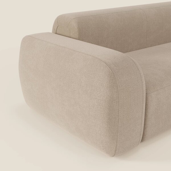 BonBon Divano modulare componibile – Composizione con pouf terminale i