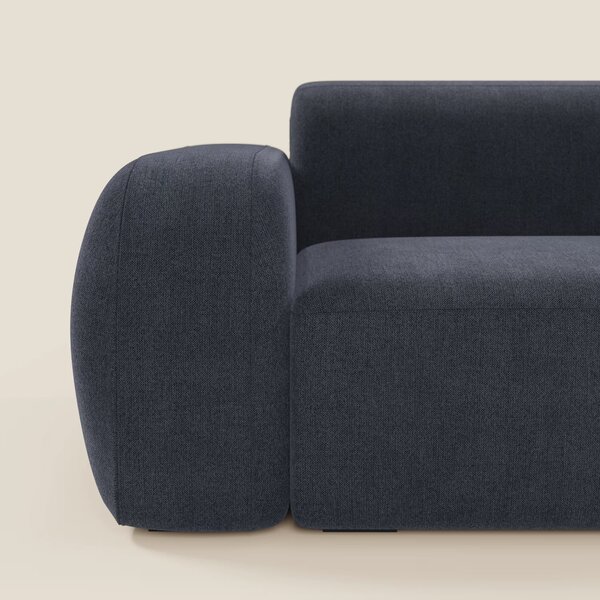 BonBon Divano modulare componibile – Composizione con pouf terminale i