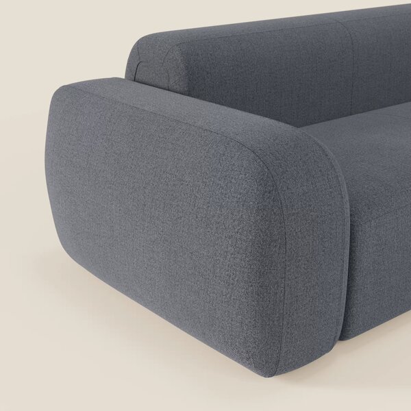 BonBon Divano modulare componibile – Composizione con pouf terminale i