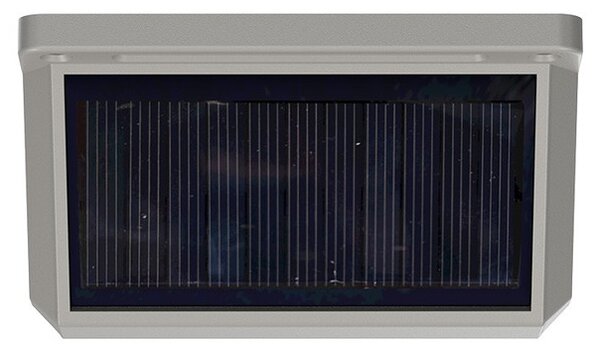Applique Solare Rettangolare da parete IP65 con Sensore di Movimento Colore Bianco Naturale 4.000K