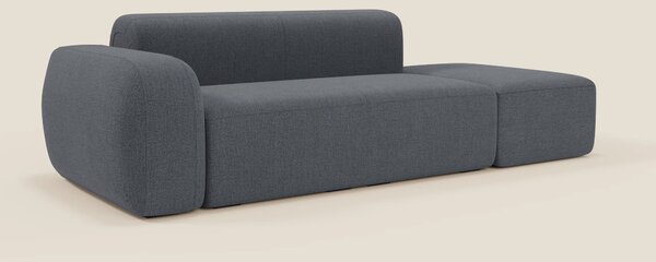 BonBon Divano modulare componibile – Composizione con pouf terminale i