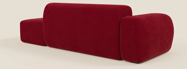 BonBon Divano modulare componibile – Composizione con pouf terminale i