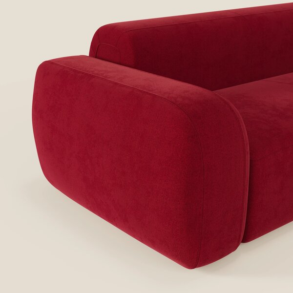 BonBon Divano modulare componibile – Composizione con pouf terminale i