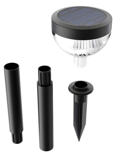 Lampada Solare da Giardino a Picchetto IP65 41cm CCT 120 lumen Colore Bianco Variabile CCT