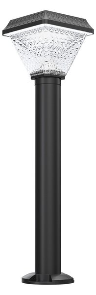 Paletto Solare da Giardino 60 cm IP65 300 lumen con Telecomando Colore Bianco Naturale 4.000K