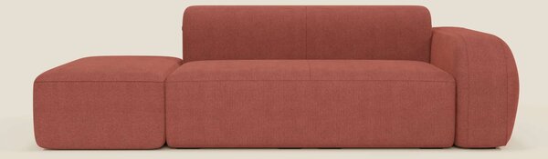 BonBon Divano modulare componibile – Composizione con pouf terminale i