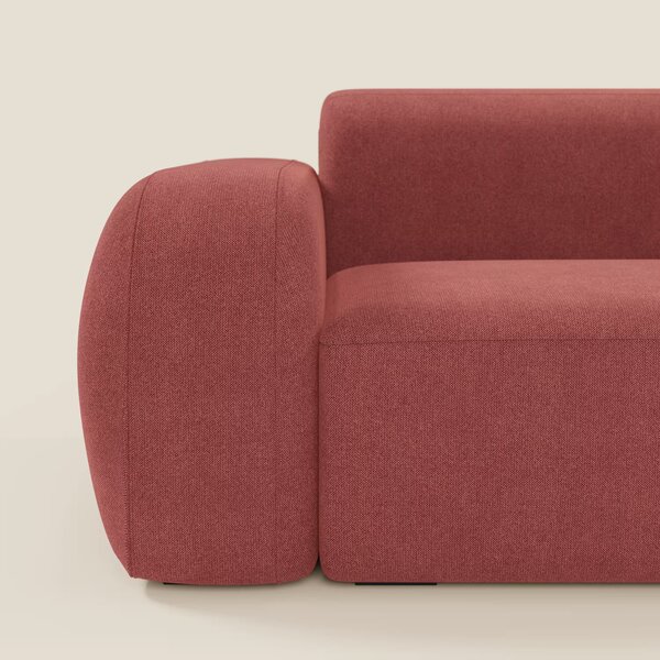 BonBon Divano modulare componibile – Composizione con pouf terminale i