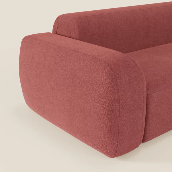 BonBon Divano modulare componibile – Composizione con pouf terminale i