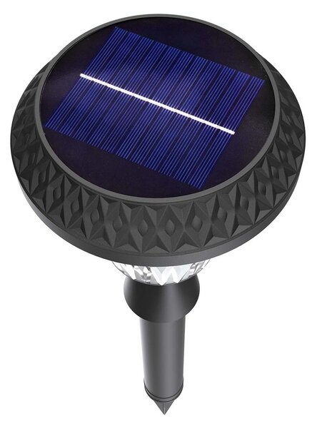 Lampada Solare da Giardino a Picchetto IP65 200 lumen con Telecomando Colore Bianco Naturale 4.000K