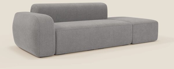 BonBon Divano modulare componibile – Composizione con pouf terminale i