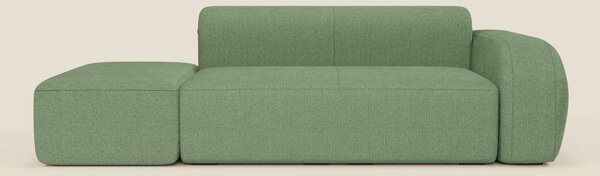 BonBon Divano modulare componibile – Composizione con pouf terminale i