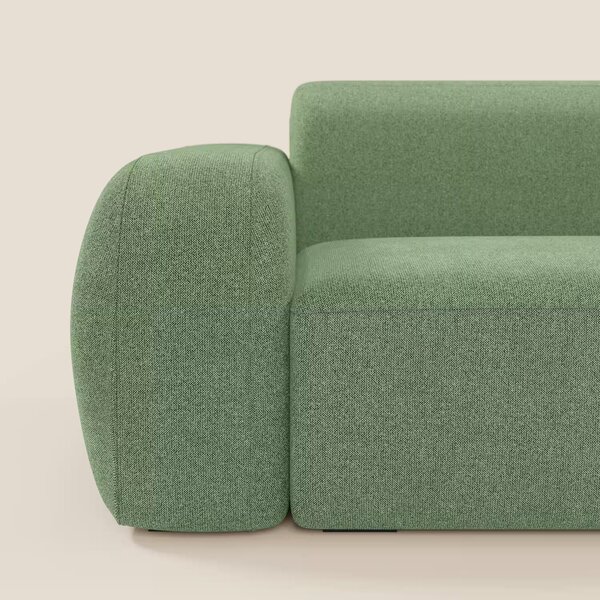 BonBon Divano modulare componibile – Composizione con pouf terminale i
