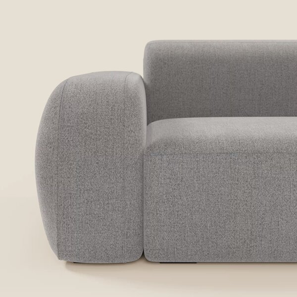 BonBon Divano modulare componibile – Composizione con pouf terminale i