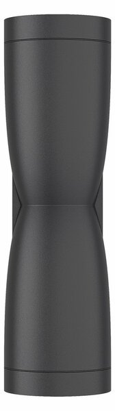 Applique Conica a Clessidra Bidirezionale IP65 GU10 - Nera