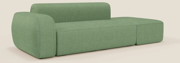 BonBon Divano modulare componibile – Composizione con pouf terminale i