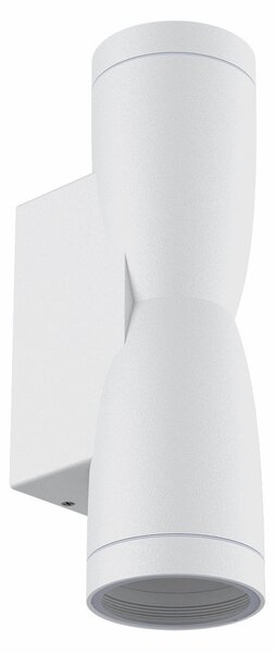 Applique Conica a Clessidra Bidirezionale IP65 GU10 - Bianca