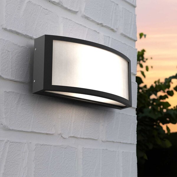 Applique Slim Design IP65 - E27 Nera