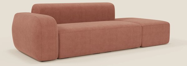 BonBon Divano modulare componibile – Composizione con pouf terminale i